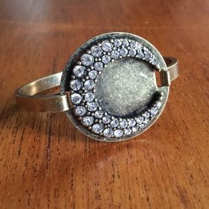 Anthropologie half Moon Bracelet
